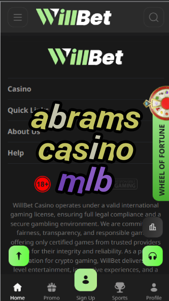 Abrams Casino MLB - Sports Betting Casino-casinogringos.casinoorder.vip